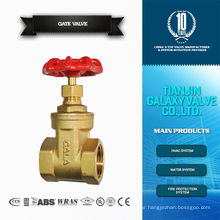 gate valve brass female connection